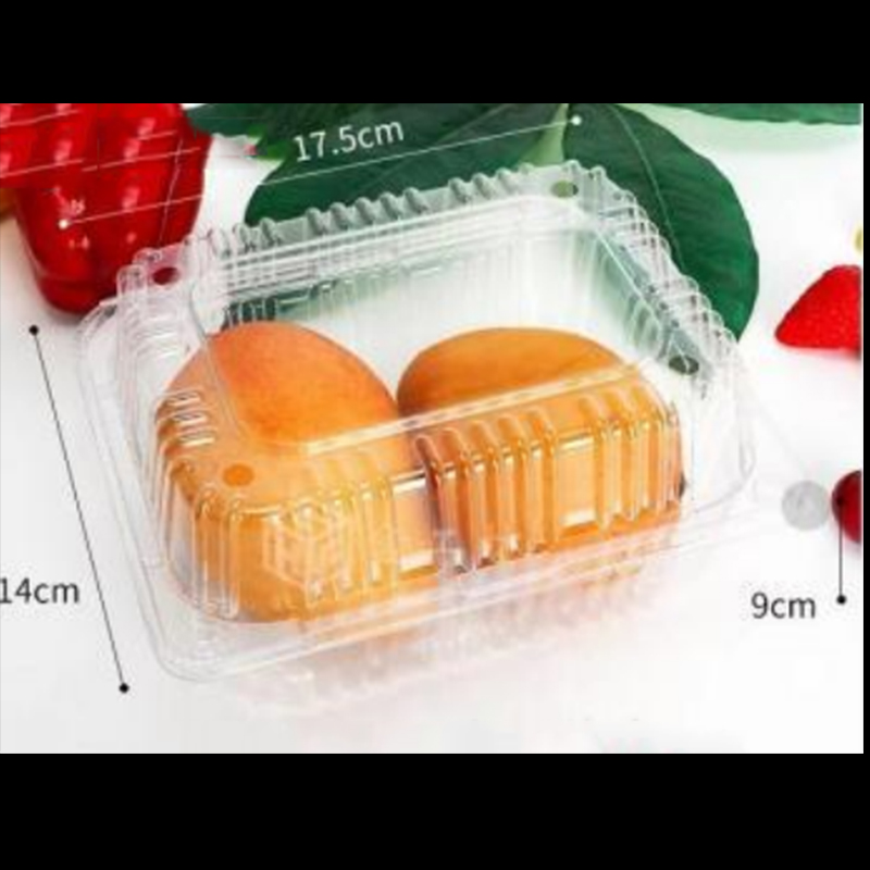 Gyümölcsdoboz fedéllel 175*140*90 mm Hgf-600g
