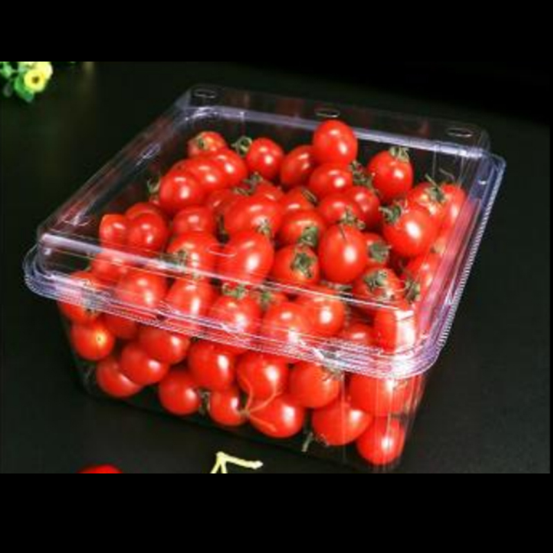 Gyümölcsdoboz fedéllel 175*175*90 mm Hgf-1000g
